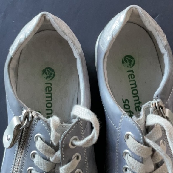 Remonte Kaja 00 sneaker in Shark/silver leather Size 6 (37) - Picture 9 of 9